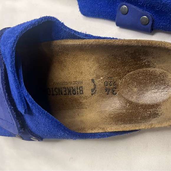 Birkenstock Kids Royal Blue Slip-On Sandals - Picture 2 of 3